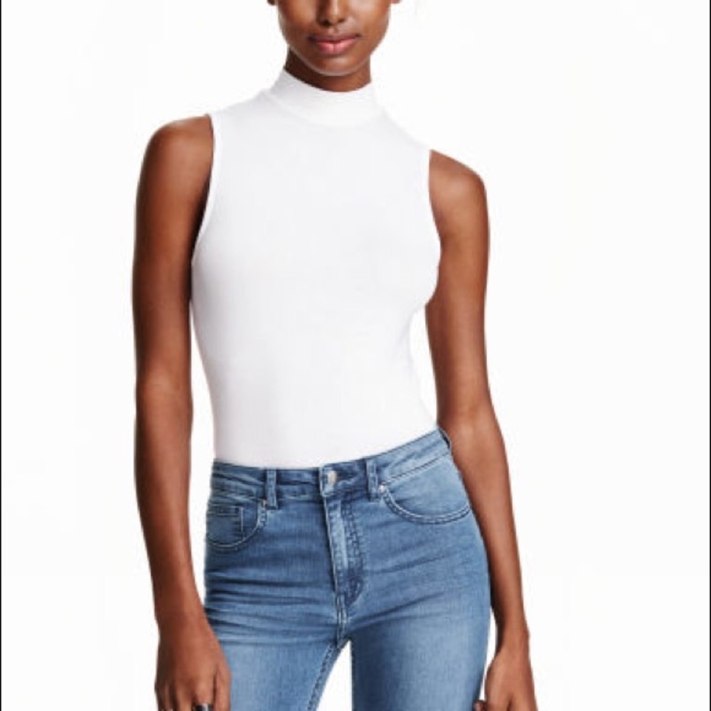 H&M mock neck top